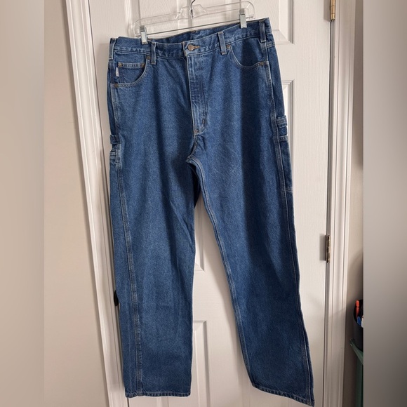 Carhartt Other - Carhartt Men's CARPENTER RELAXED FIT Work Utlity Jeans Size 40x34